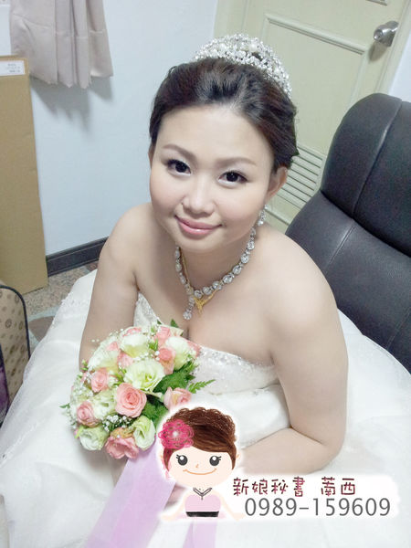 結婚補請-白紗進場造型.新秘.萳西