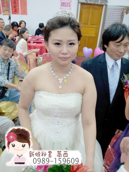 結婚補請-白紗進場造型.新秘.萳西