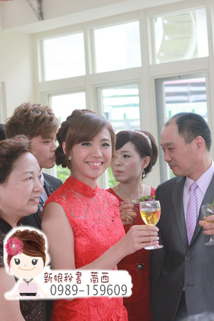 結婚.美人魚編髮.可愛新娘髮型.新秘:萳西