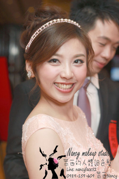 結婚.送客.盤髮.新娘.造型.新秘.萳西