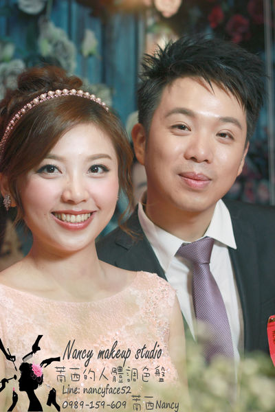 結婚.送客.盤髮.新娘.造型.新秘.萳西