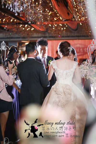 結婚.白紗.盤髮.新娘.造型.新秘.萳西