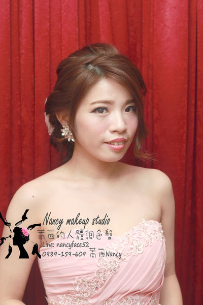 新娘髮型.長髮.編髮.結婚.敬酒
